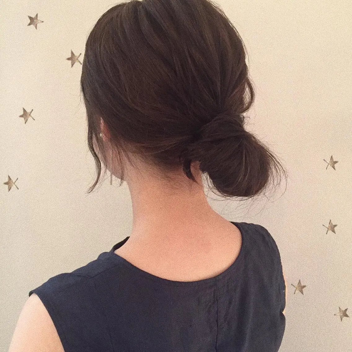 セミロング ヘアアレンジ 市川 千夏のヘアスタイル