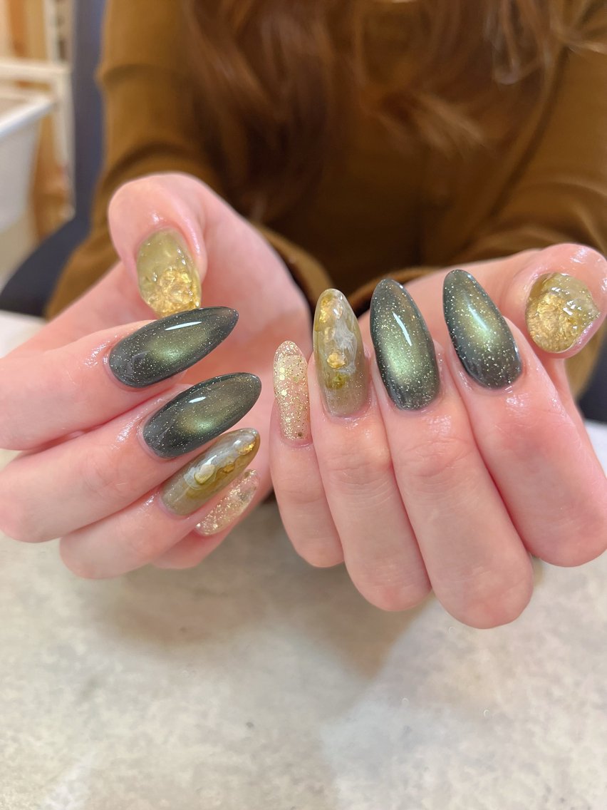 ネイル ハンドネイル r.nailBY α 大阪福島区/岸本🧸のネイルデザイン