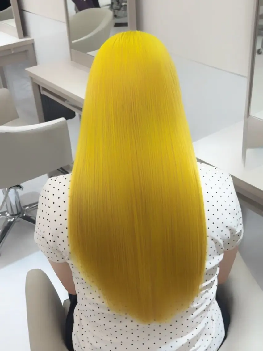 ロング ヘアカラー トリートメント 🫧ハイトーン ブリーチ✨RYUKIのヘアスタイル