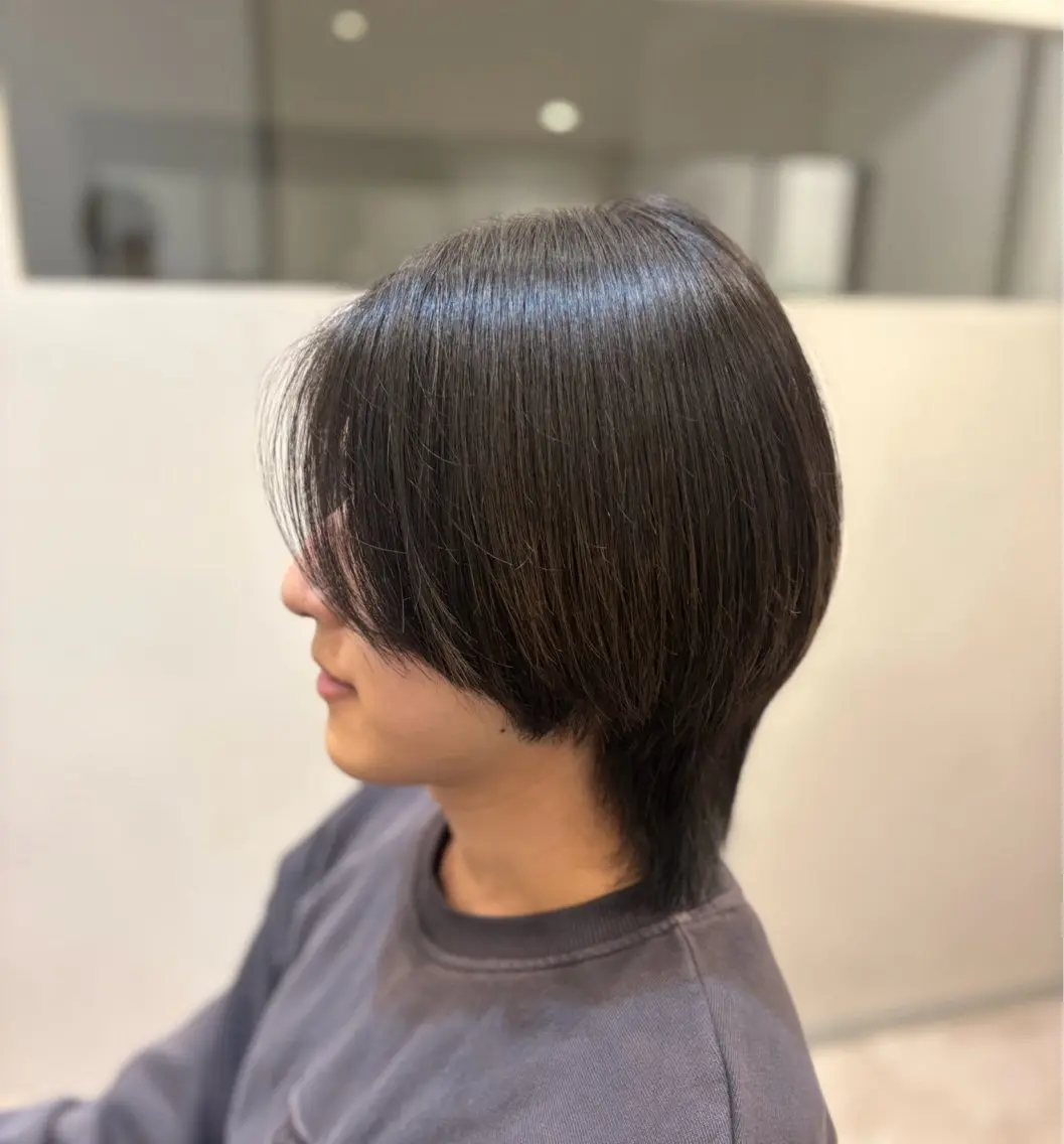 メンズ メンズウルフカット ウルフカット カット 山下ちひろ/髪質改善 /メンズ/縮毛矯正のヘアスタイル