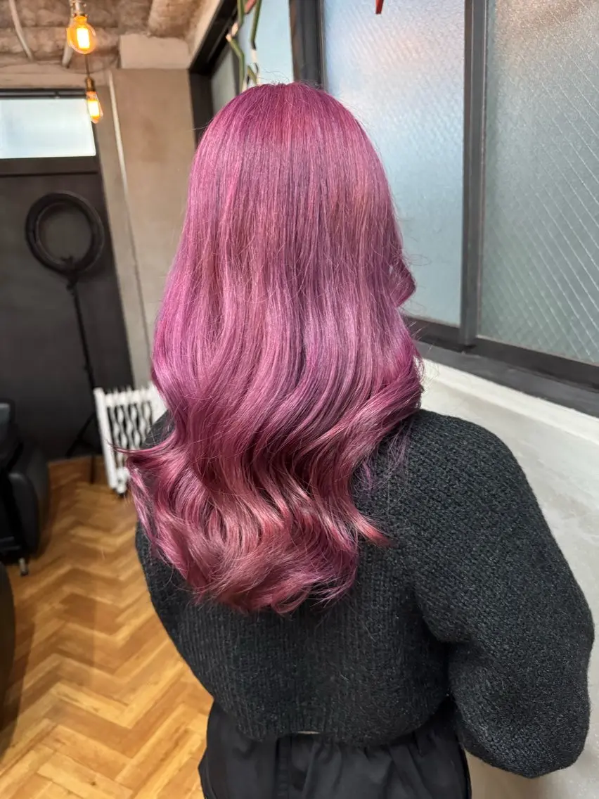 セミロング ヘアカラー トリートメント 🌙米谷 拓海のヘアスタイル