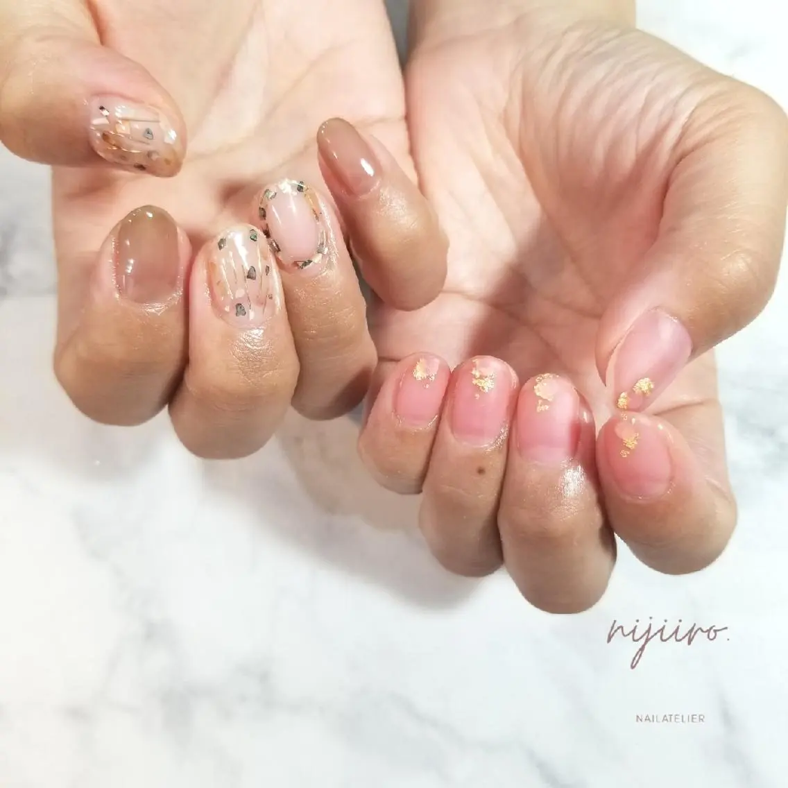 ネイル ハンドネイル nijiiro🌈 サトウのネイルデザイン