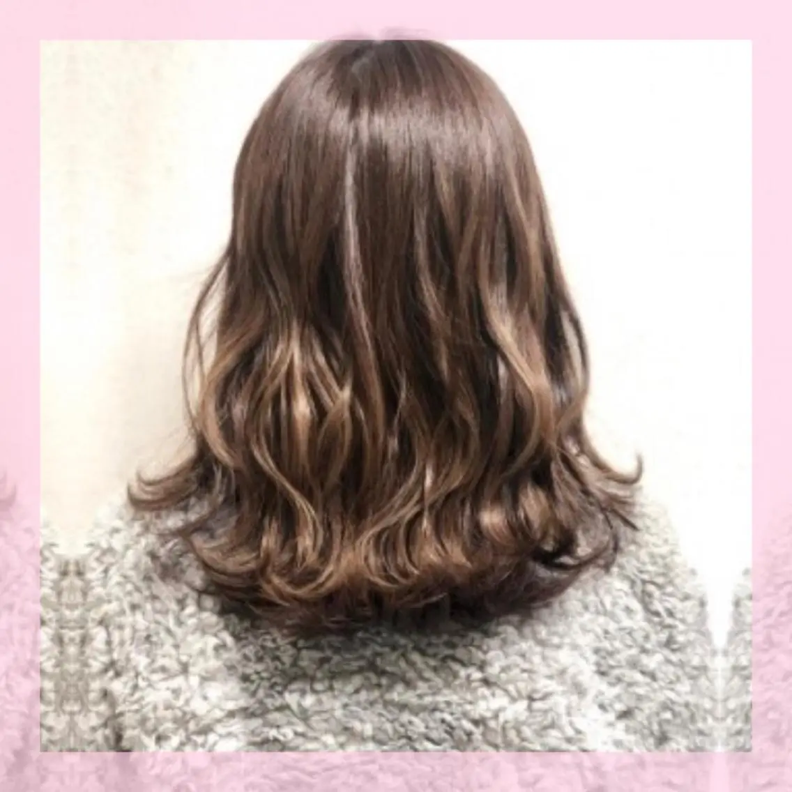 ミディアム カラー ベージュカラー バイオレットカラー カット ヘアカラー トリートメント 🍒前川 🍒のヘアスタイル
