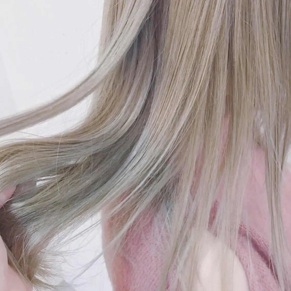 ロング カラー ヘアカラー トリートメント ア イカのヘアスタイル