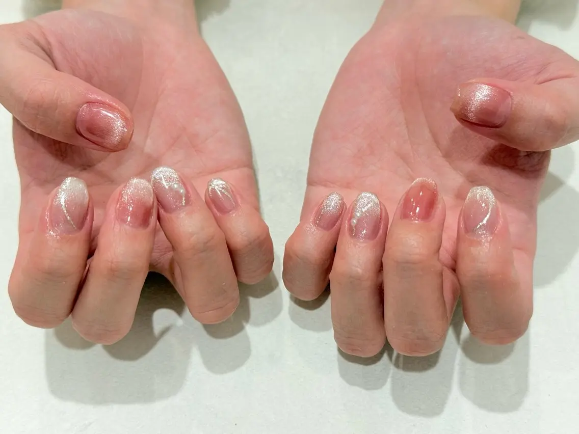 ネイル ハンドネイル Iatte.nail ⋆౨ৎ˚⟡˖࣪のネイルデザイン