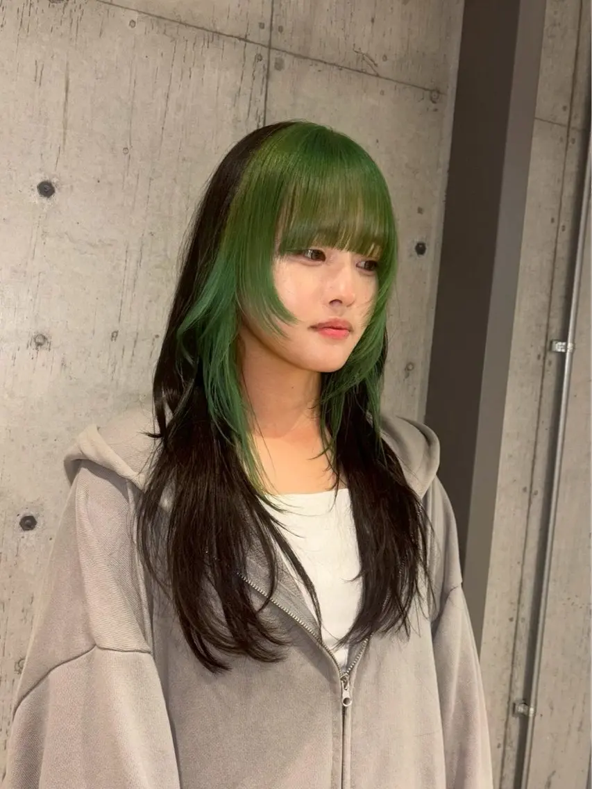 カラー 🍀デザインカラー わか🍀のヘアスタイル