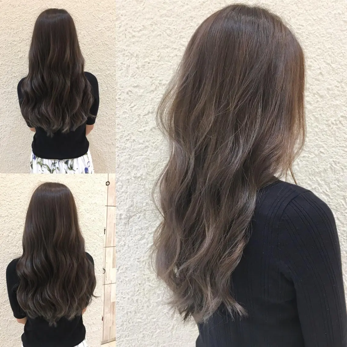 ロング ハイライト 中村 侑弘のヘアスタイル