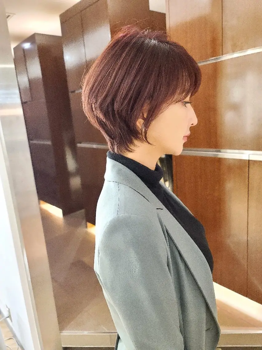 ショート 中高下 由真 ◎モニター様価格のヘアスタイル