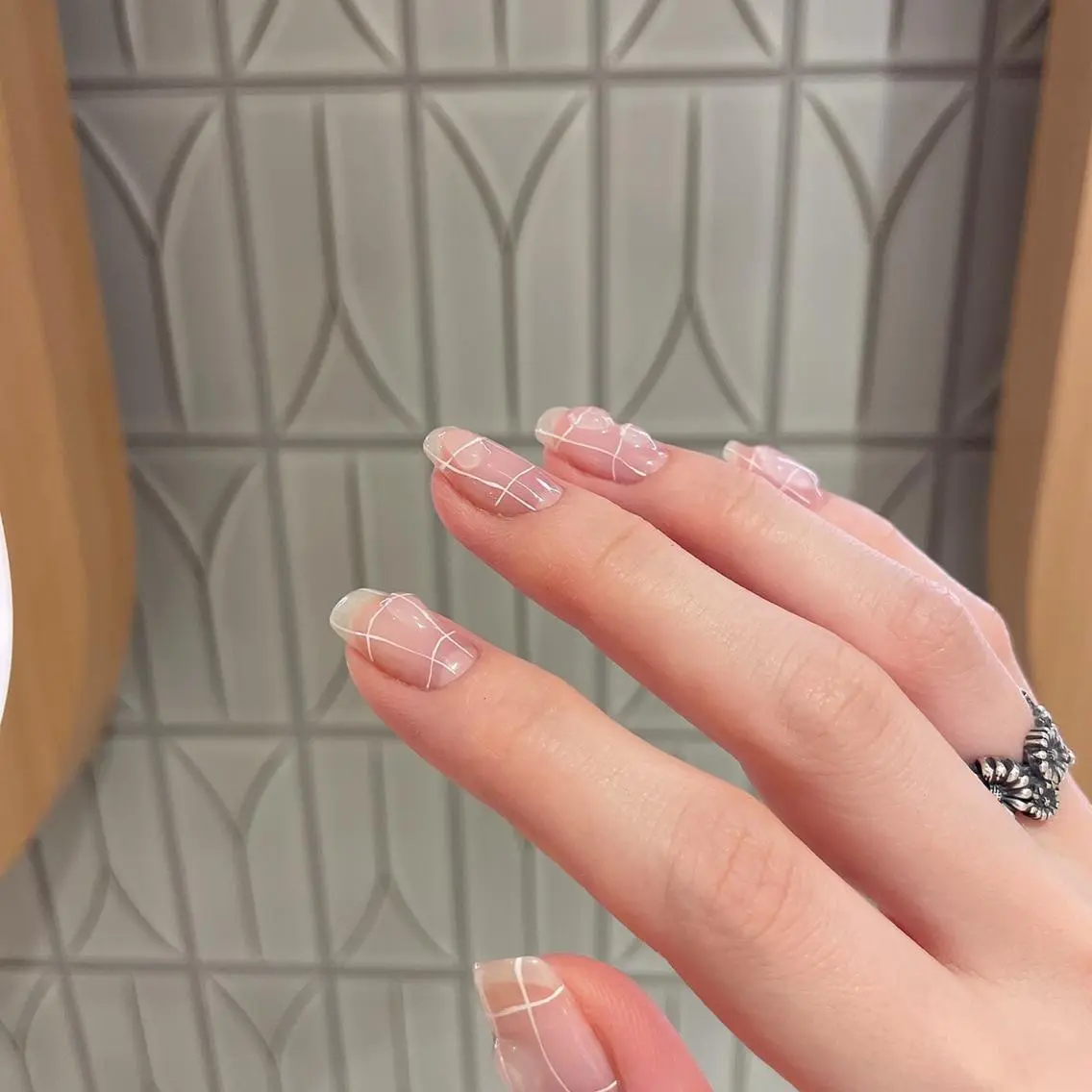 ネイル 氷ネイル・うるうるネイル ハンドネイル lilbondir. chiharuのネイルデザイン