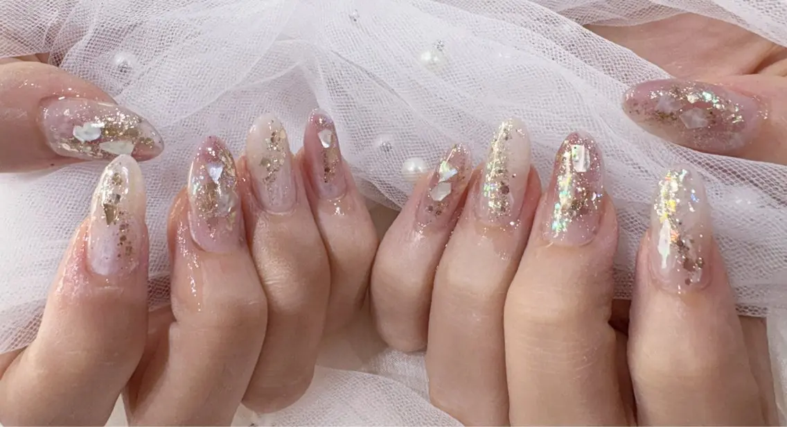 ネイル ニュアンスネイル ネイルチップ Nail R🌷 AKARI恵比寿のネイルデザイン