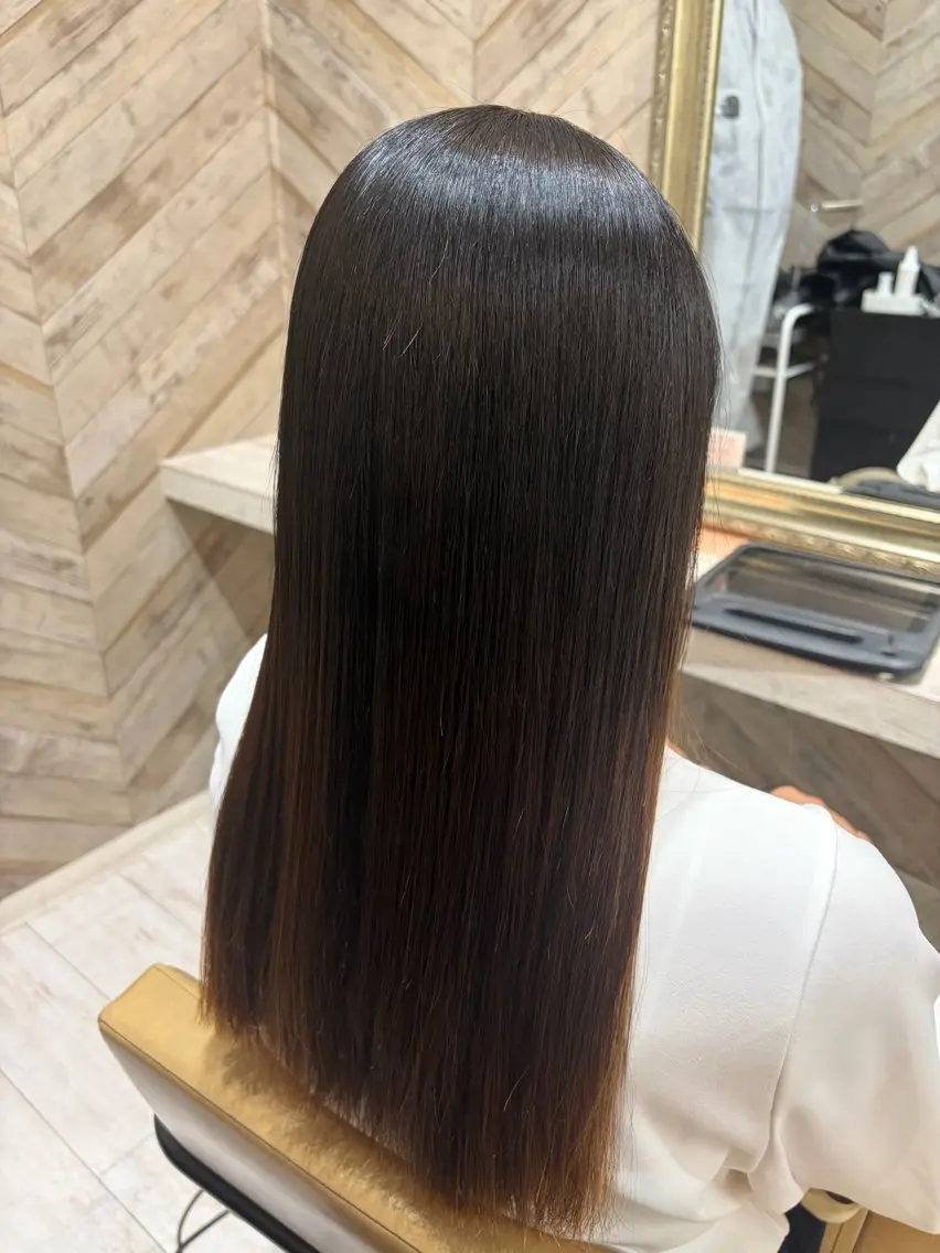 ロング カット トリートメント 🍏👑針生 愛佳👑🍏のヘアスタイル