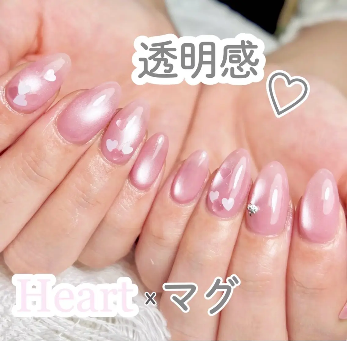 ネイル アートネイル チークネイル 長さ出し フラッシュネイル キラキラネイル ハンドネイル ハンドケア For you. Nail Salonのネイルデザイン