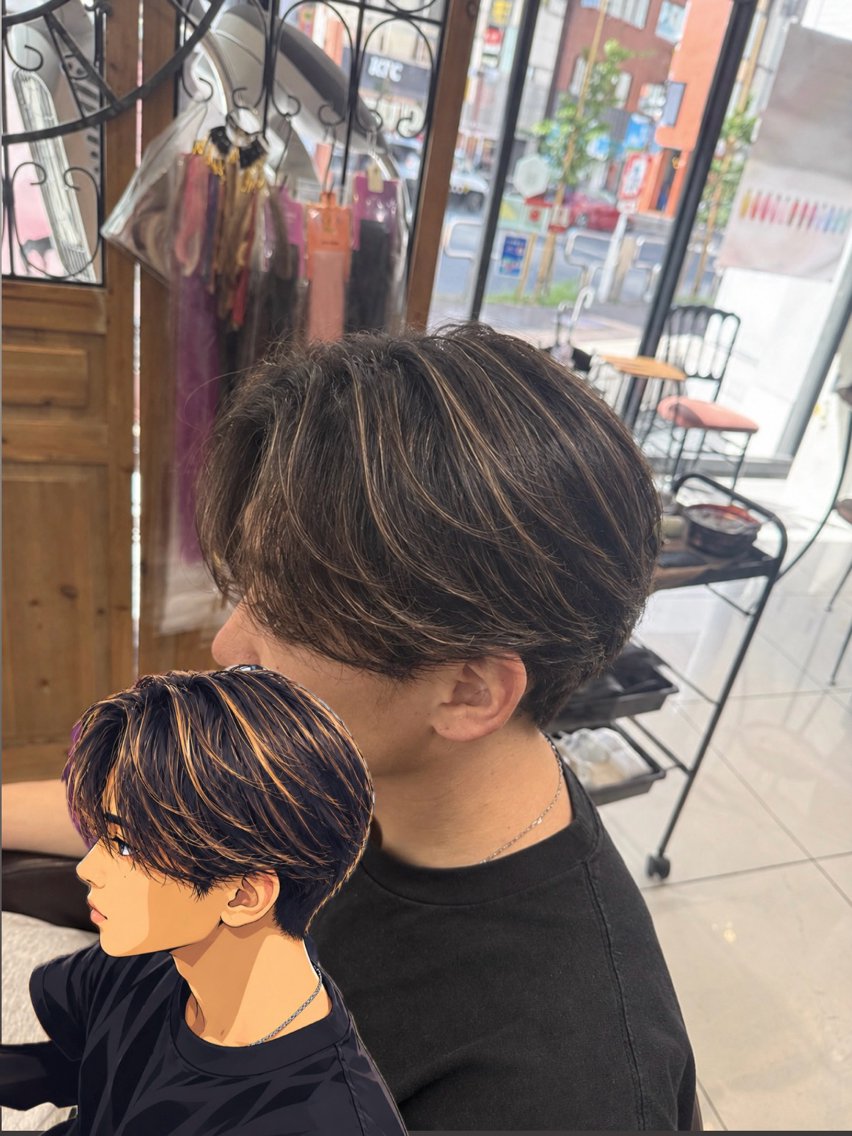 パーマ メンズ 💥メンズパーマ特化 💥店長TERUKIのヘアスタイル