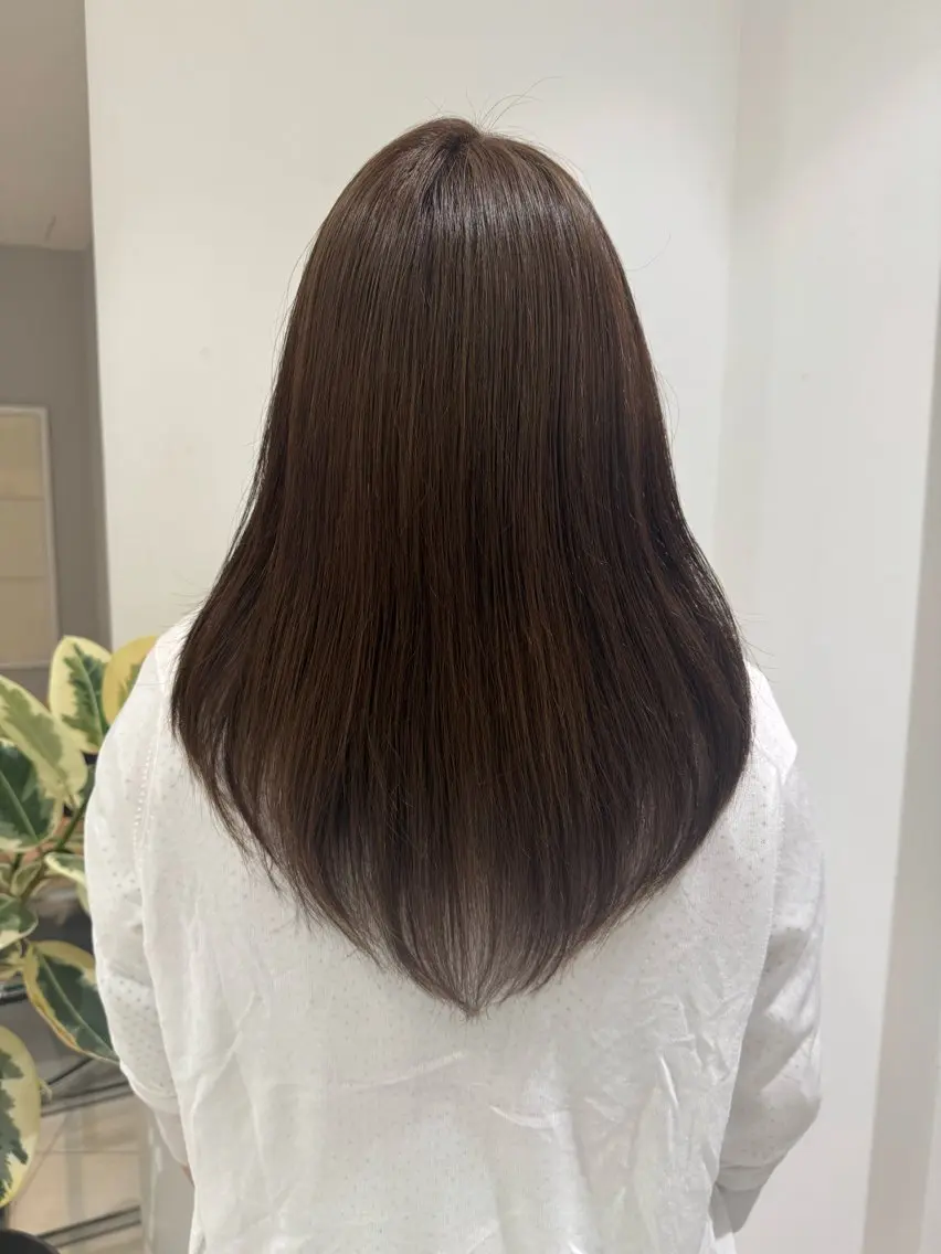 ロング 佐々木 悠安のヘアスタイル