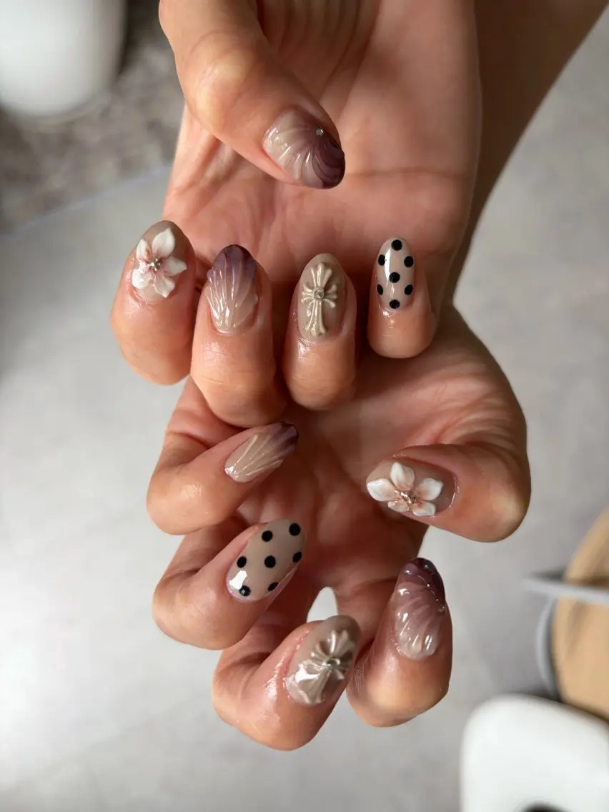 ネイル ハンドネイル RISA joie nailのネイルデザイン