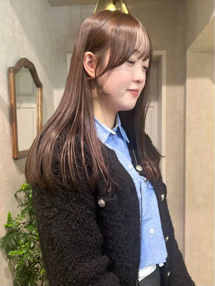 【再来】♡ カット+カラー+選べるトリートメント ♡の写真