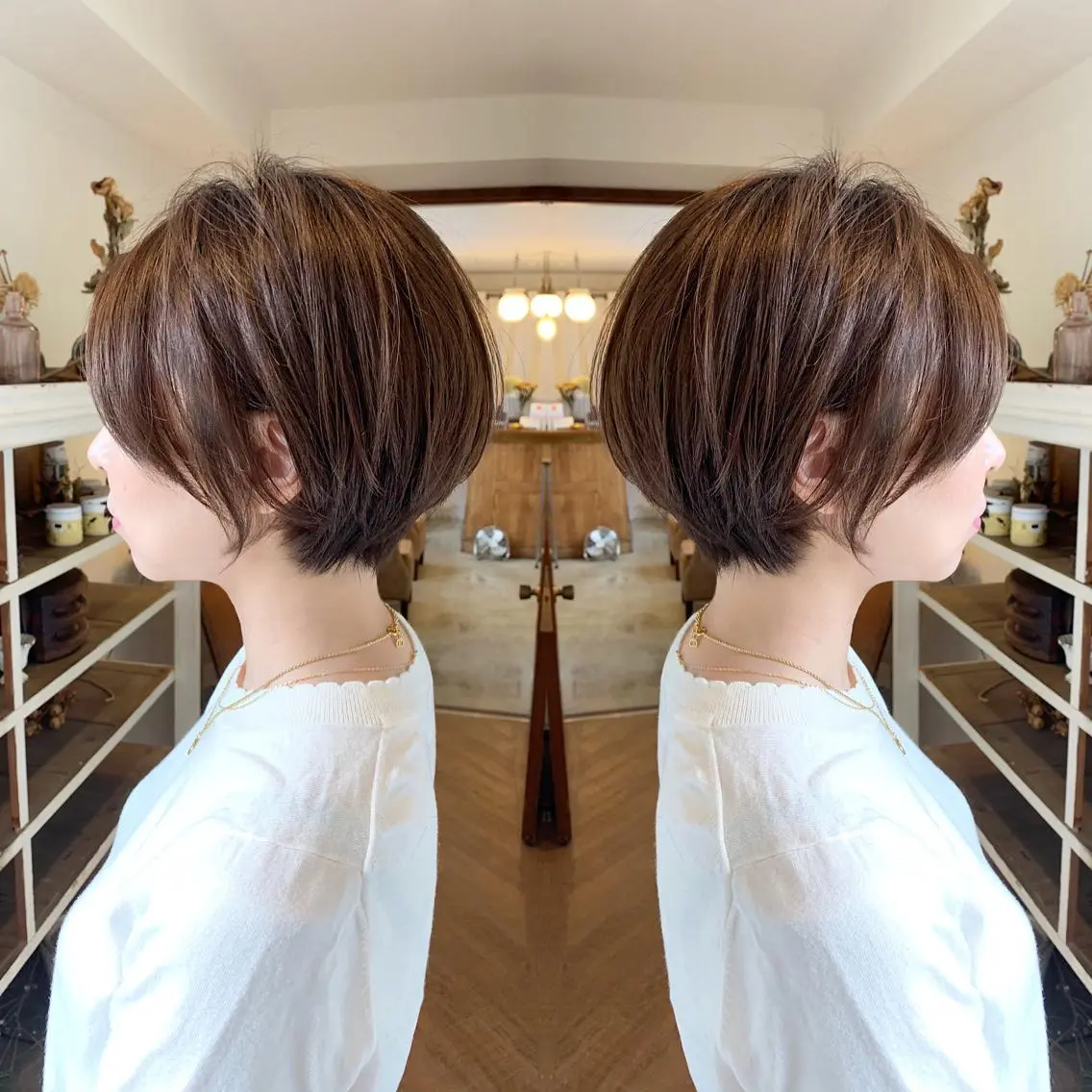ショート SNS撮影用 髪質改善モデル募集のヘアスタイル