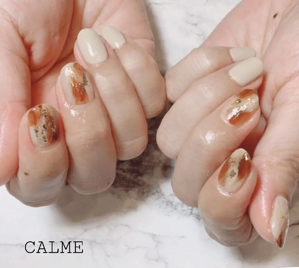 ネイル ハンドネイル CALME ♡のネイルデザイン