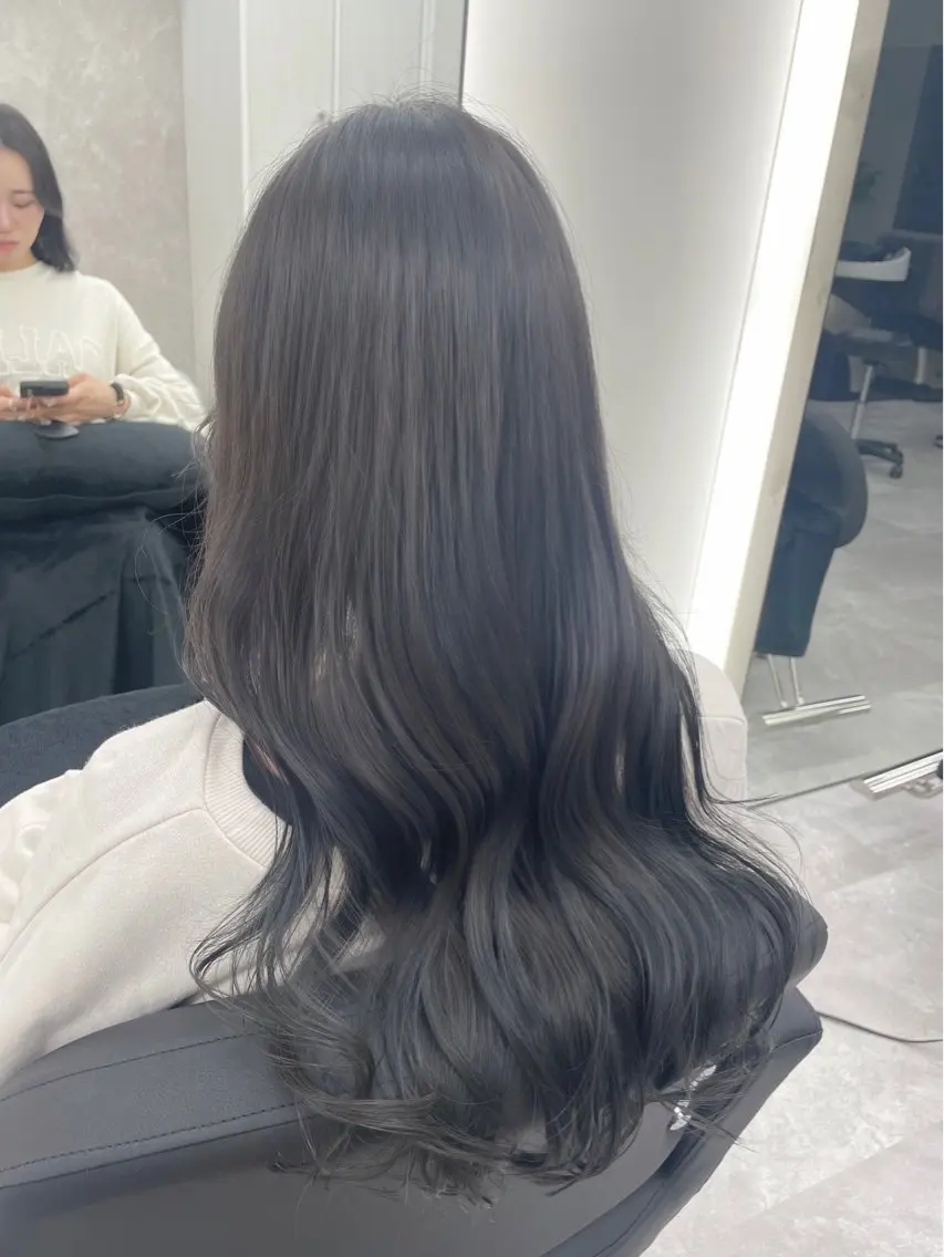 ロング カラー 心斎橋/ブリーチなし 髪質改善/レイヤーのヘアスタイル
