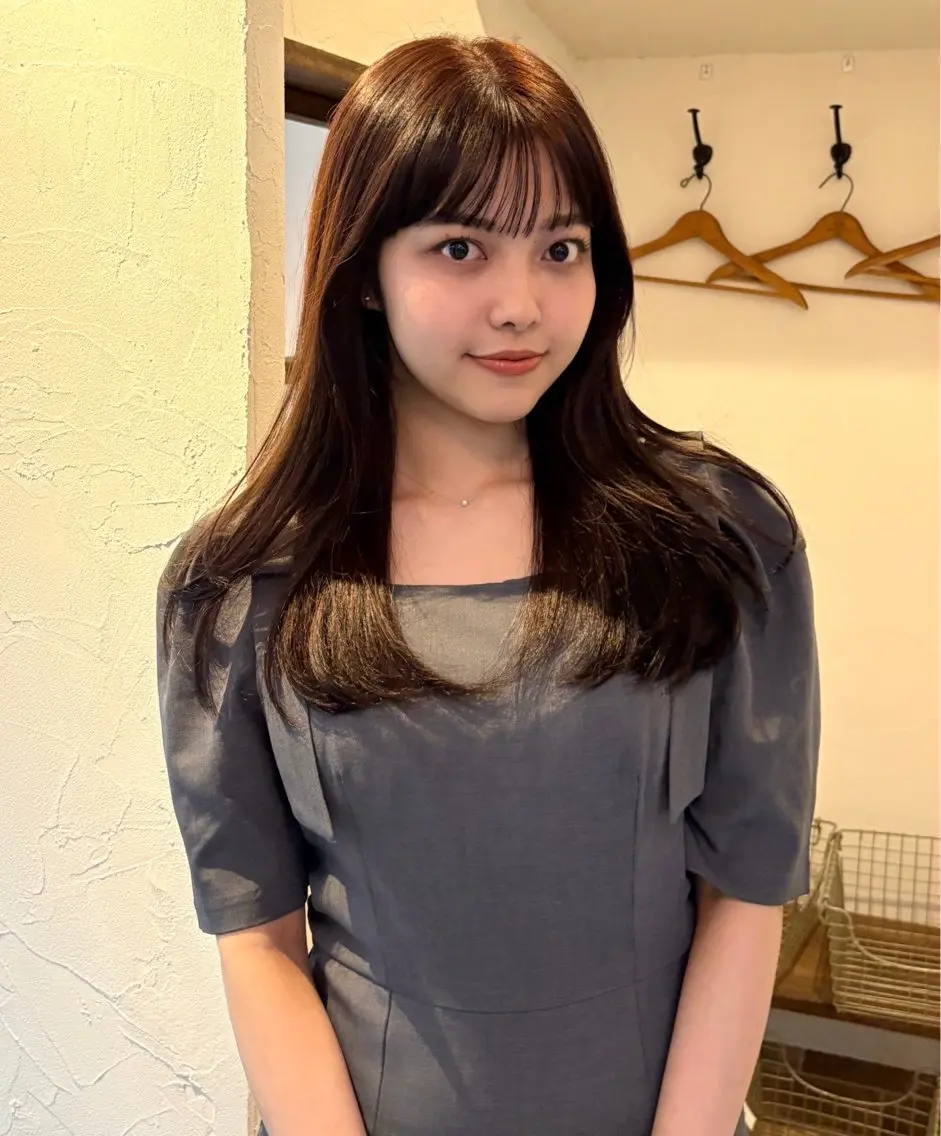 ロング ヘアカラー Miyazaki Minoriのヘアスタイル