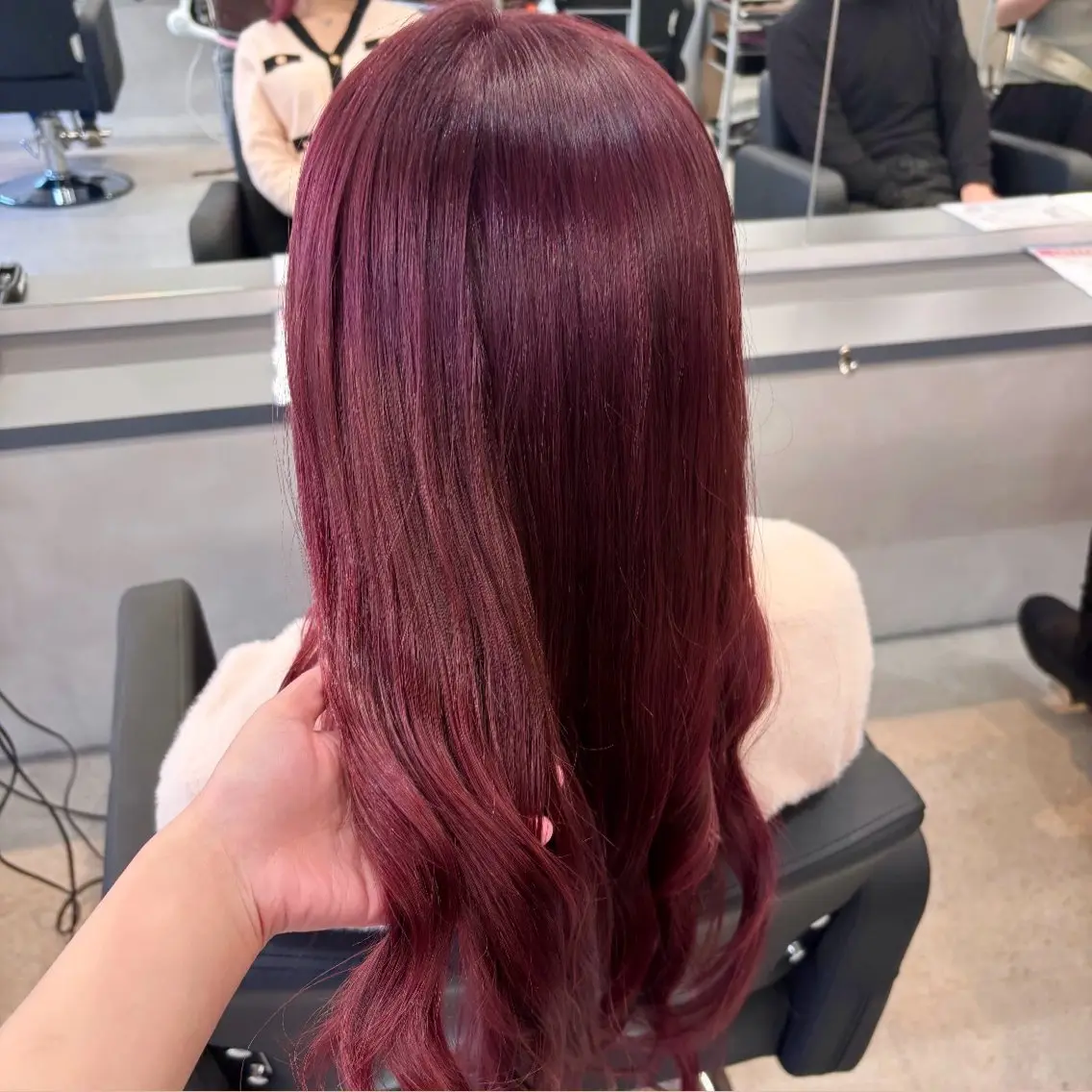 【高発色👱🏻♀️💞】クオルシアカラー+カット(ショート、メンズ、メンテナンス不可)✂️の写真