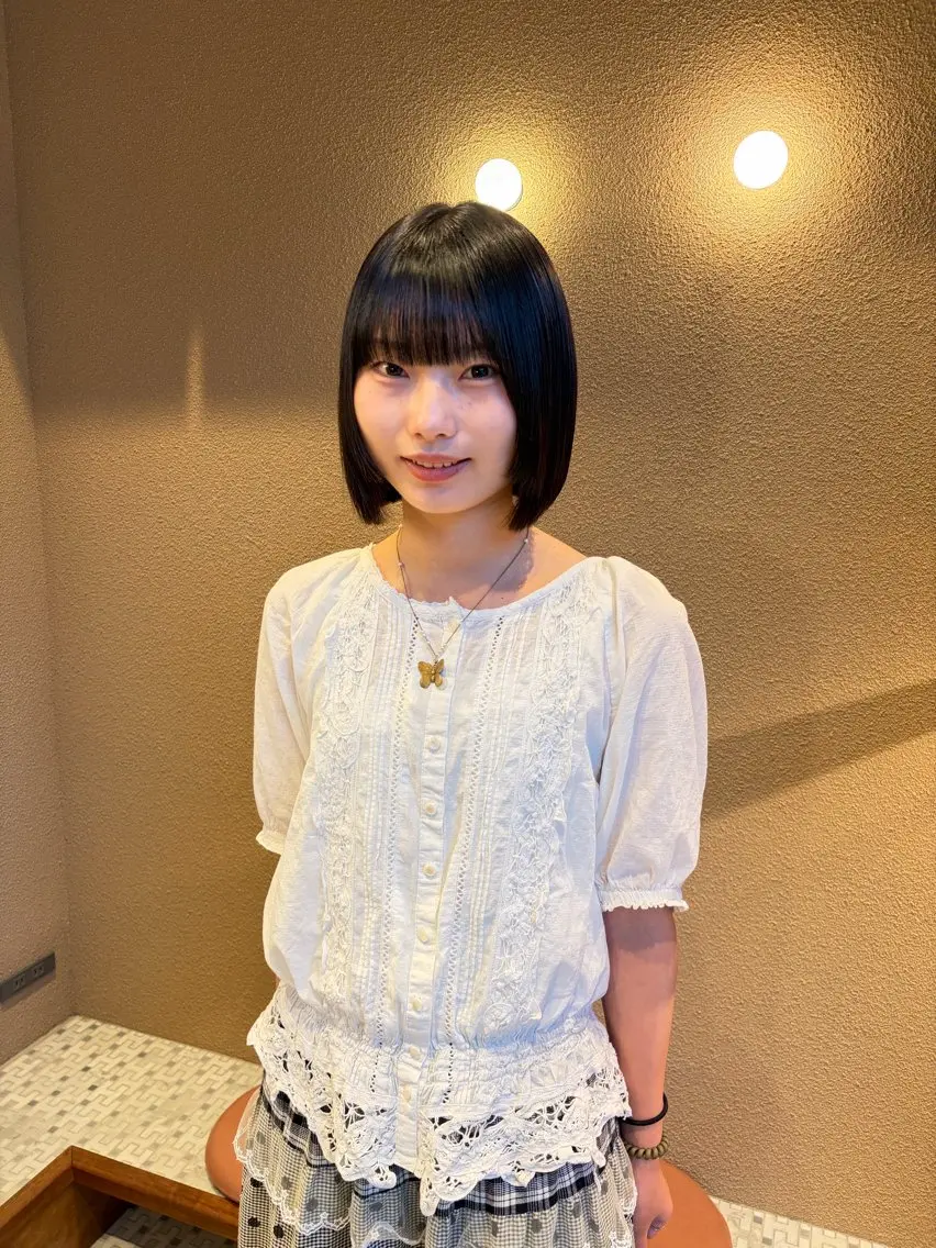 ミディアム ボブ 🍑きょうか 髪質改善/鎌倉🐻のヘアスタイル