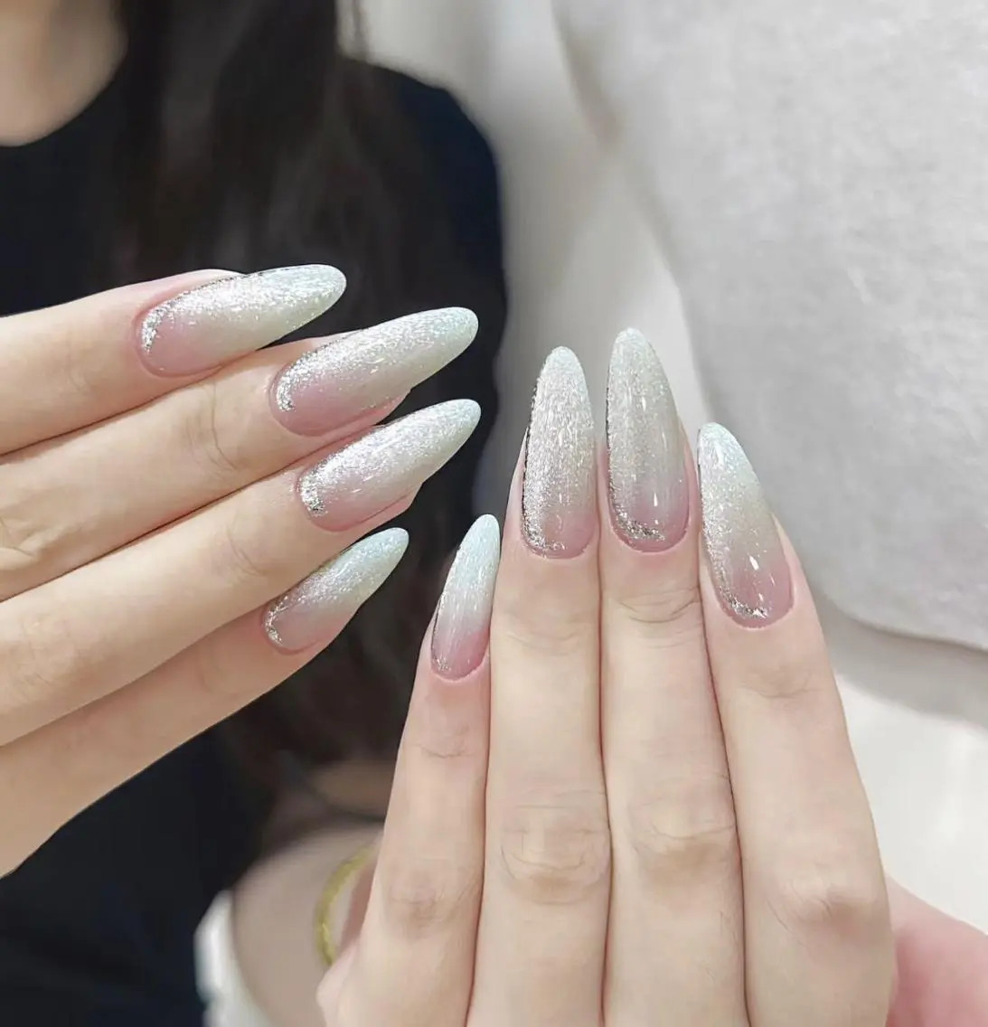 ネイル アートネイル 長さ出し ネイルチップ Queen‘s なんのネイルデザイン