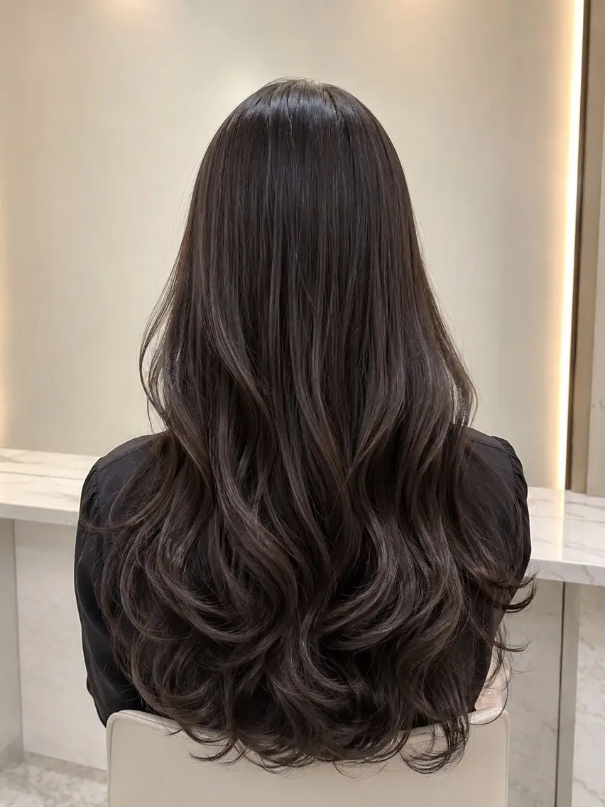 ロング パーマ ニュアンスパーマ 🫧山﨑　真歩🫧のヘアスタイル