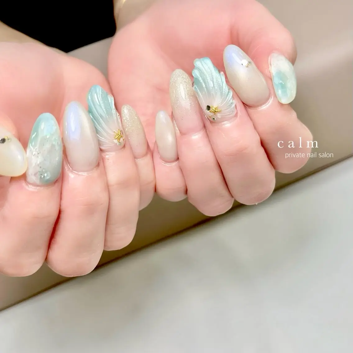 ネイル ハンドネイル calm 〔ｶｰﾑ〕のネイルデザイン