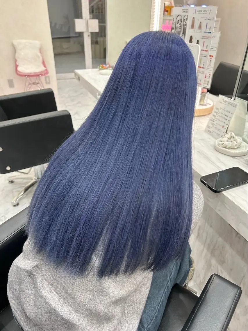 ロング カラー 🎀カット、カラーモ デルKANNA🎀のヘアスタイル
