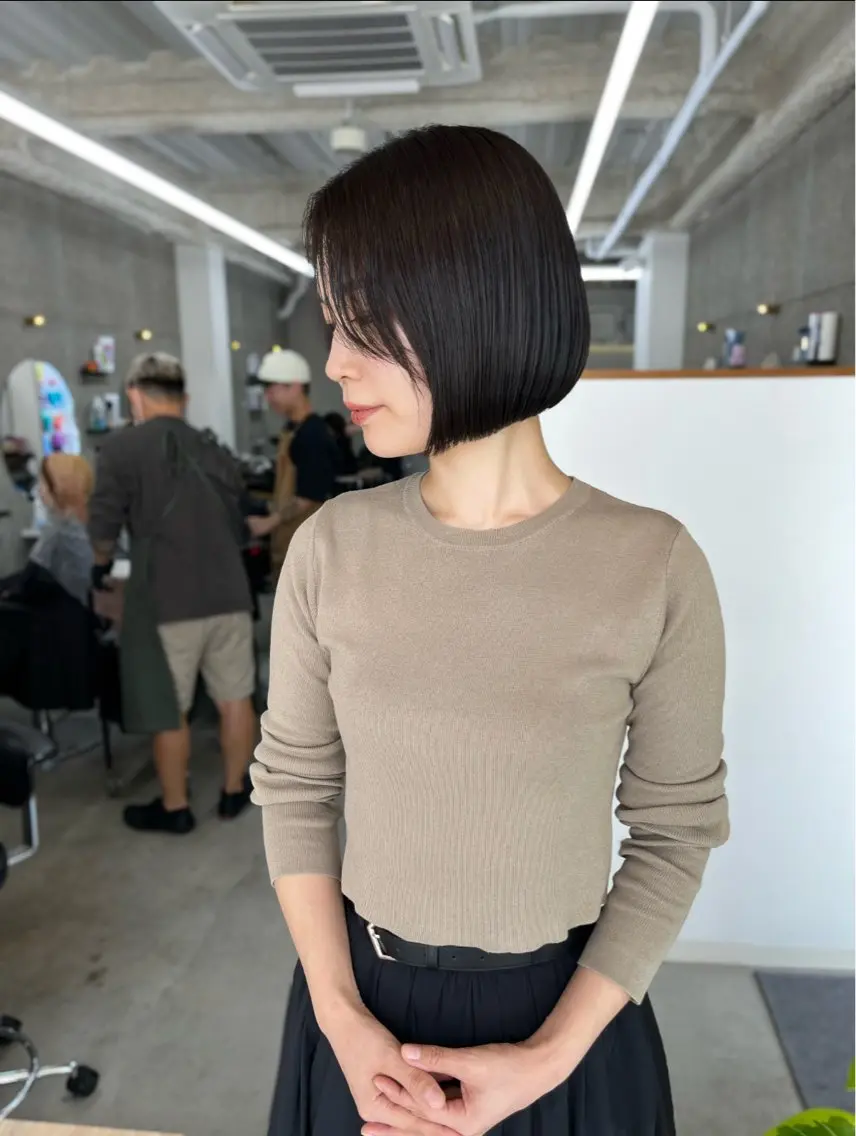 似合わせカット‪🌿ボブ/ショートボブの写真