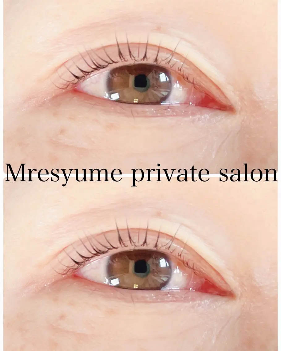 マツエク・マツパ マツパ Mresyume MAYUのマツエク・マツパデザイン