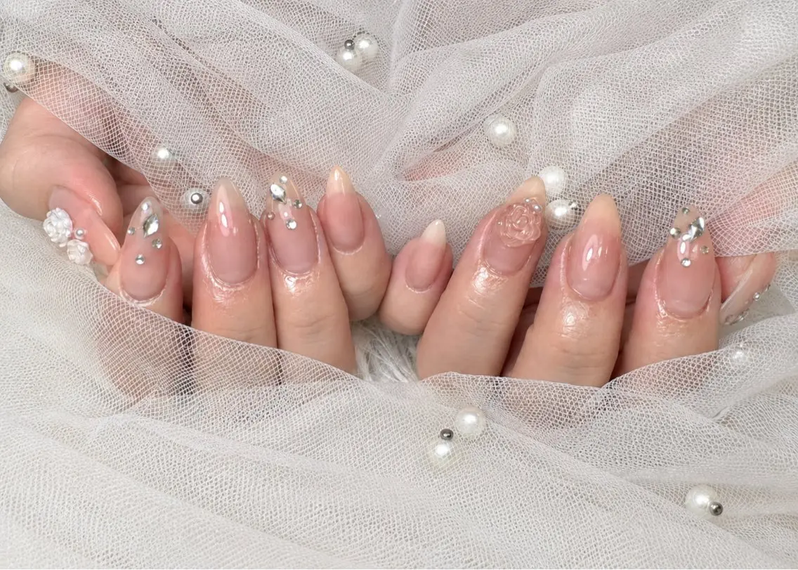 ハンド💅持ち込み120分🩵オフあり※事前にご希望のデザインをお送りください🙇🏻‍♀️の写真