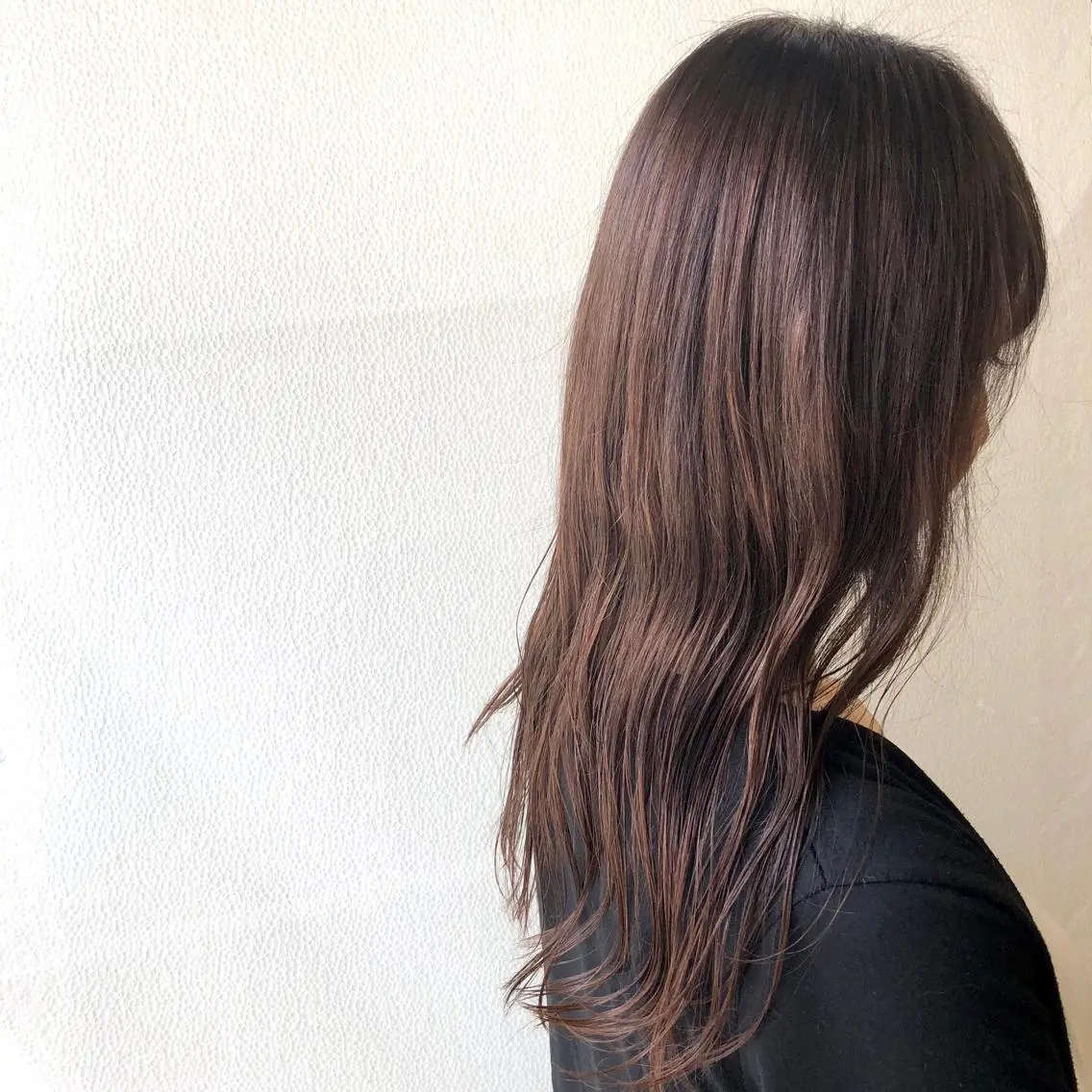 ロング カラー 菅沢 奈生のヘアスタイル