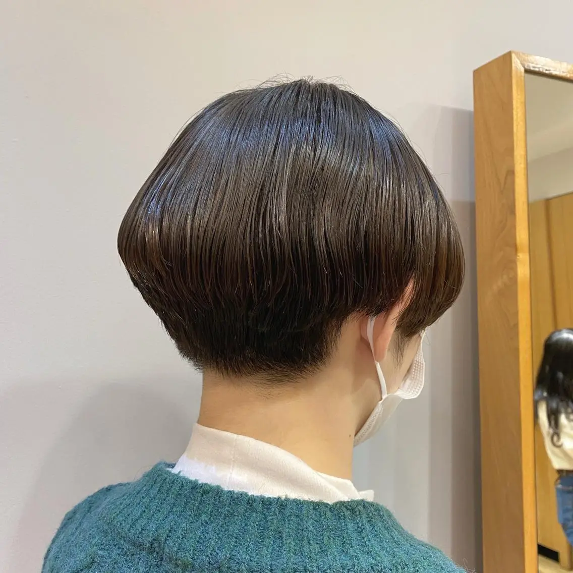 メンズ マッシュ 大人可愛い♡コテ巻き パーマ🌼杉田 萌恵のヘアスタイル