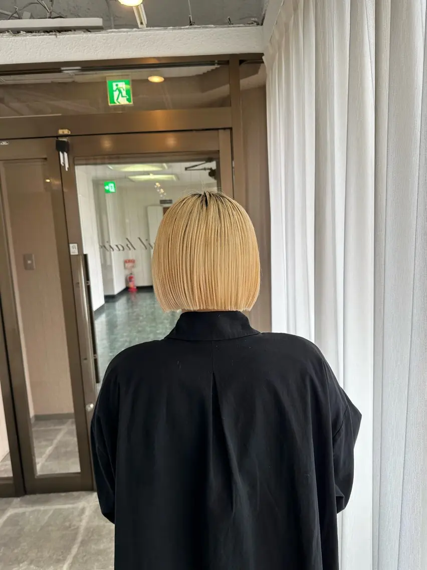 ショート カラー ヘアアレンジ 髪質改善透明感カラー /SHOGO☀️のヘアスタイル