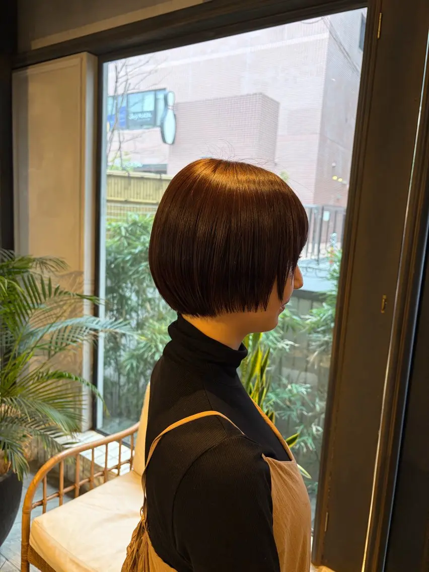 ショート ショートヘア 杉崎 朝佳のヘアスタイル