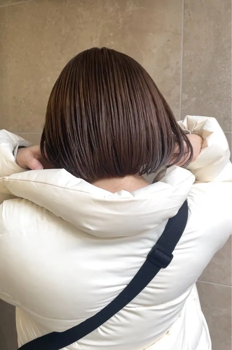 艶カラー+2stepトリートメント+シャンプーブロー付きの写真