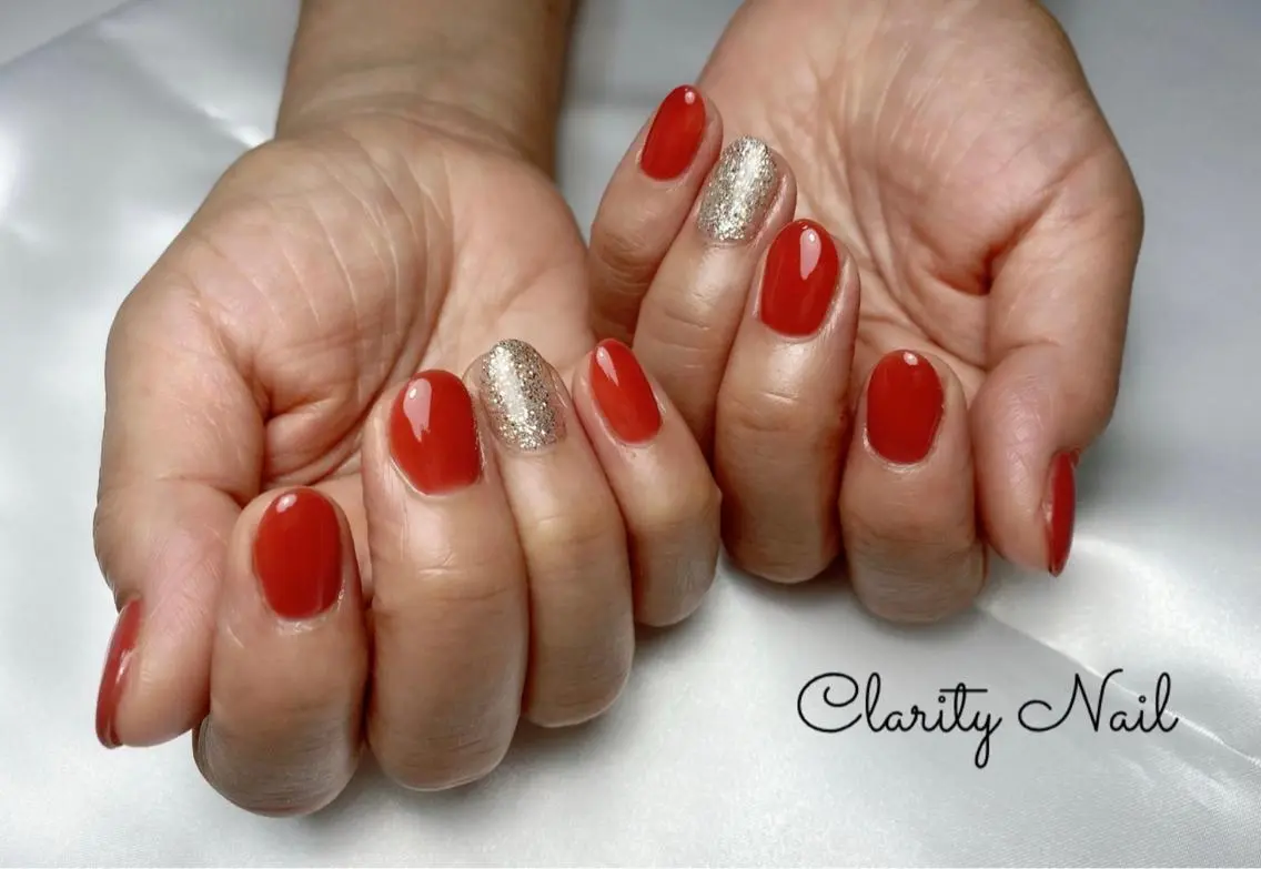 ネイル ワンカラーネイル ハンドネイル Clarity Nailのネイルデザイン