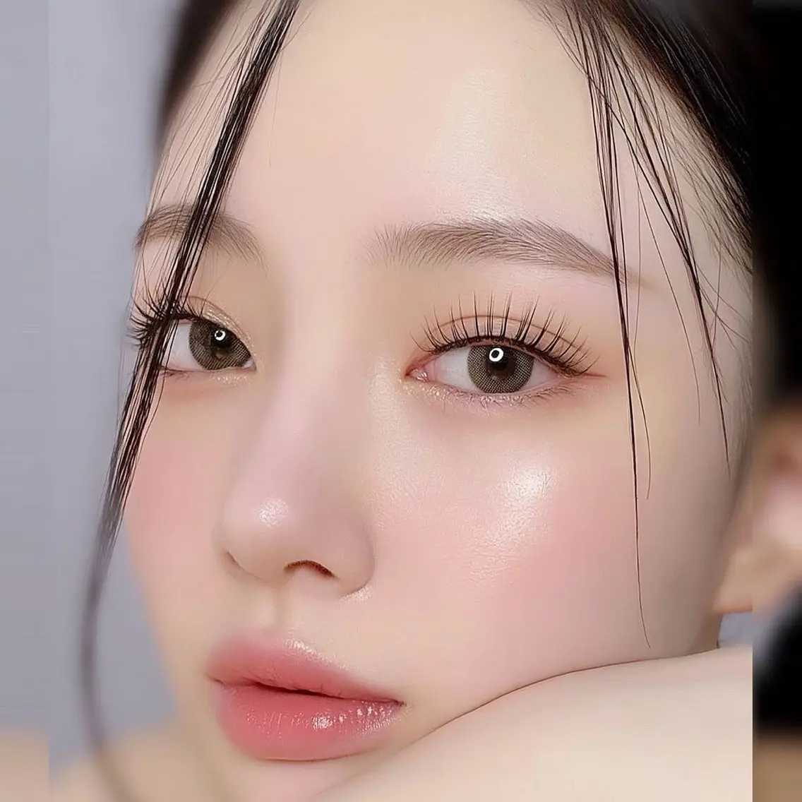 マツエク・マツパ 束感まつ毛 フラットラッシュ 韓国風マツエク パリジェンヌラッシュリフト 一重×まつ毛パーマ 韓国風束感まつげ 天王寺rio✩.*˚のマツエク・マツパデザイン