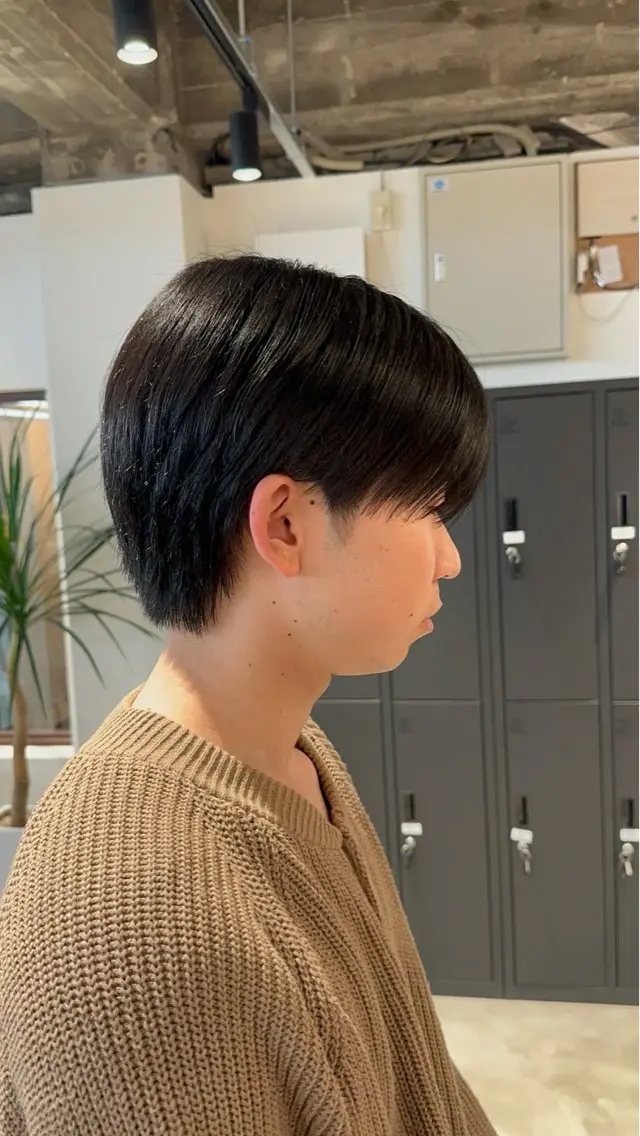 ショート メンズ カット Delight 松田響輝のヘアスタイル