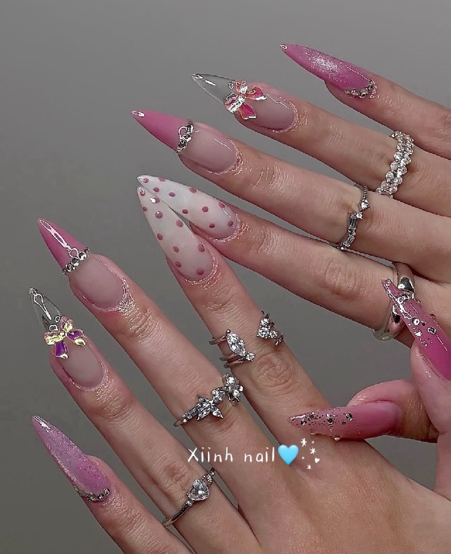 ネイル チークネイル 桜ネイル 長さ出し フットネイル ジェルネイル ハンドネイル XIINHNAIL 船橋店　馬詰ちゃんのネイルデザイン