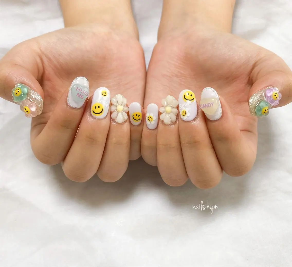ネイル 持ち込み nails. hymのネイルデザイン