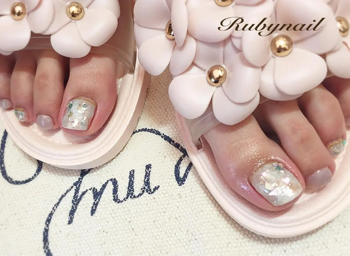 ネイル フットネイル プライベートサロン Rubynailのネイルデザイン