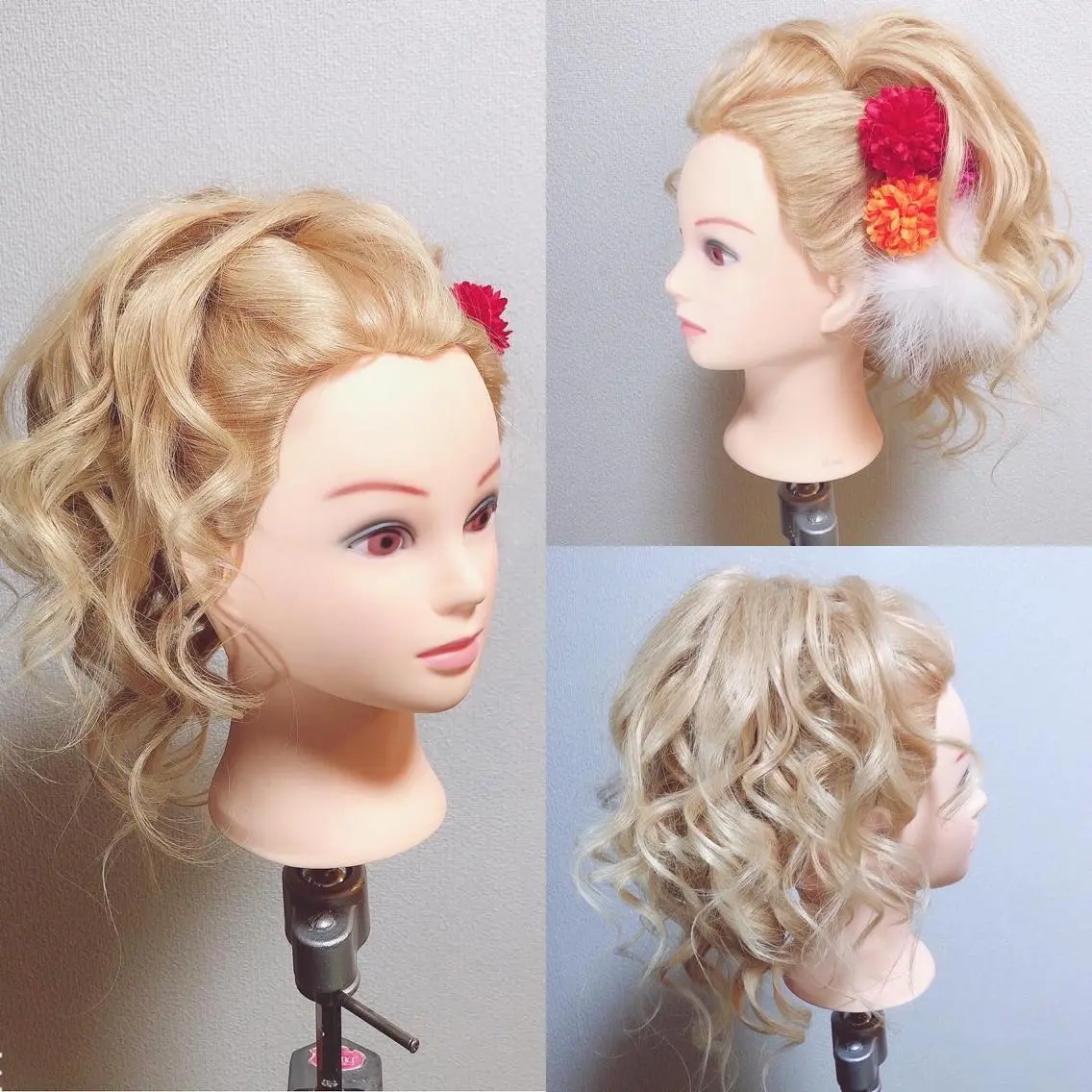 ヘアアレンジ ツノガイ エリのヘアスタイル
