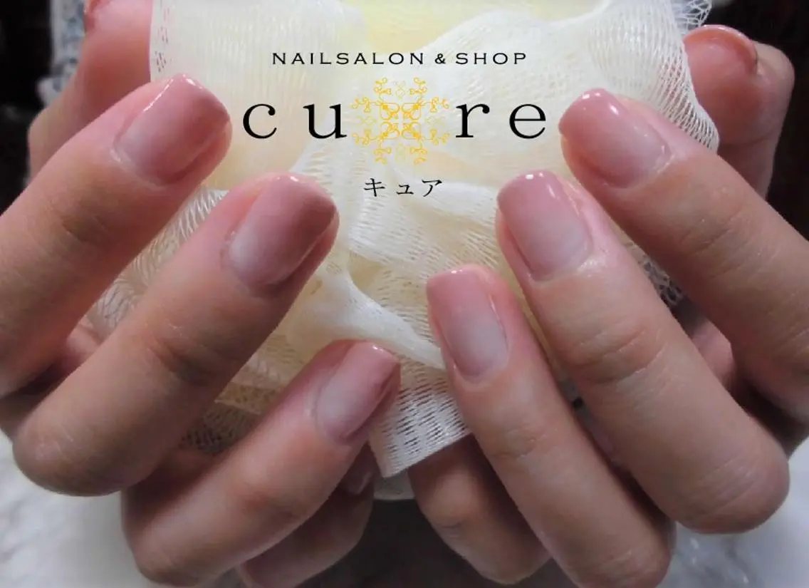 ショート ネイル ハンドネイル ネイルサロン Cureのネイルデザイン