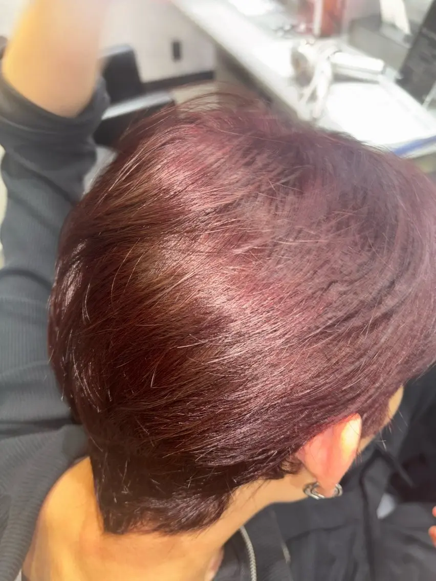 カラー メンズ ヘアカラー 齊藤 大稜のヘアスタイル