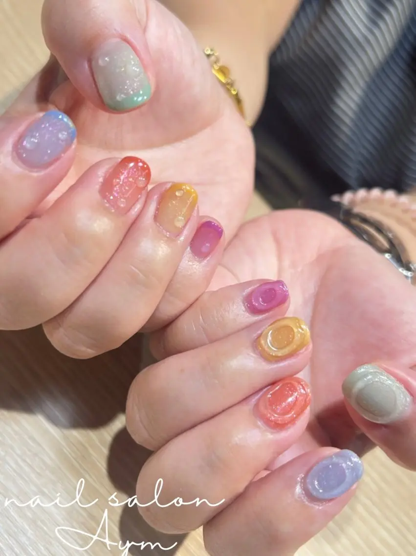 ネイル nail salon Aymのネイルデザイン