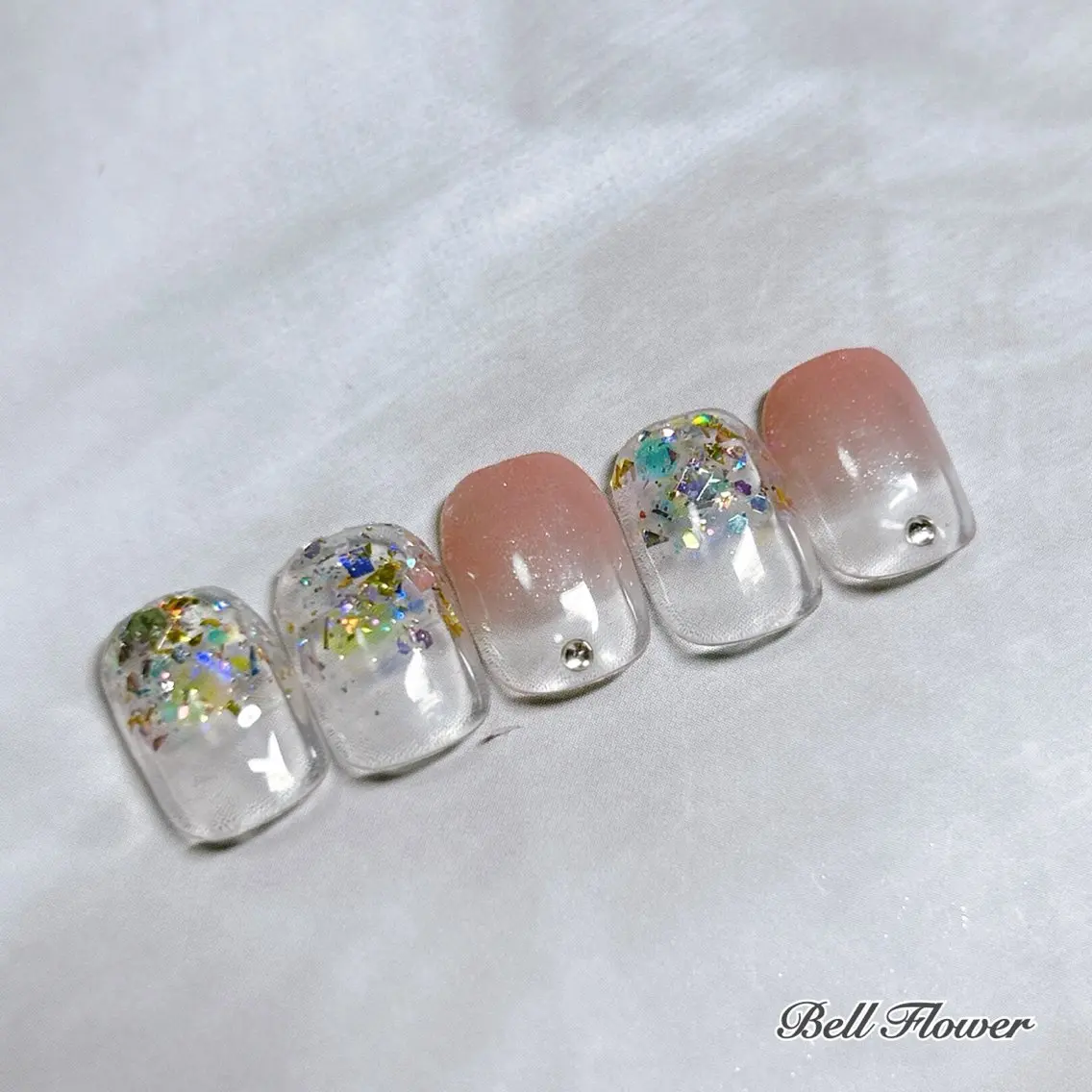 ネイル ハンドネイル Bell Flowerのネイルデザイン