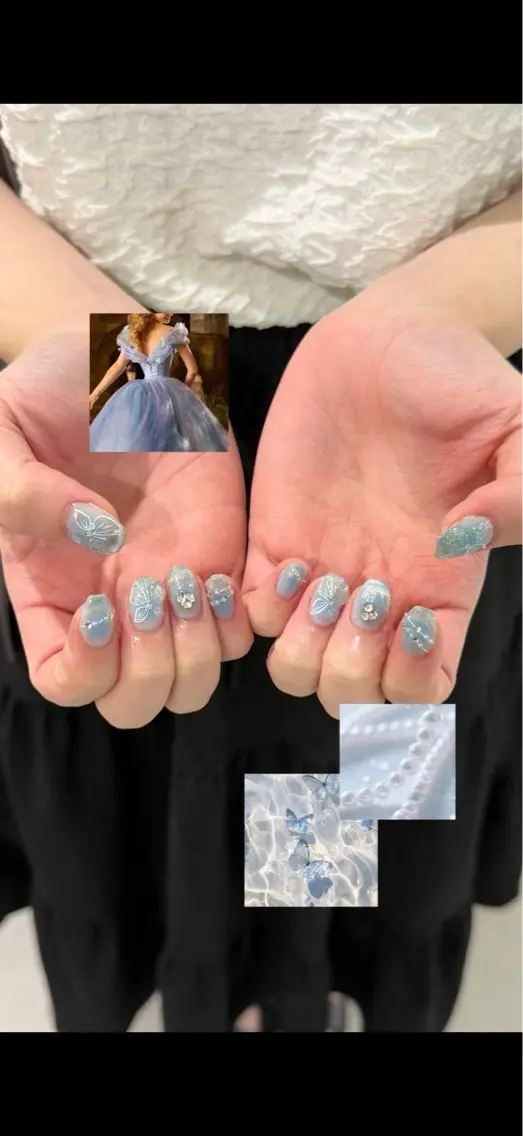 ネイル ハンドネイル Mermaid Nail みはなのネイルデザイン